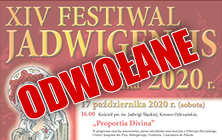 Festiwal Jadwigensis oodwołany