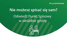 Nie możesz spisać się sam? Odwiedź Punkt Spisowy w siedzibie gminy